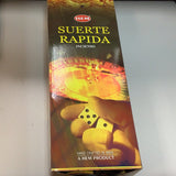 Suerte Rapida incense sticks by HEM
