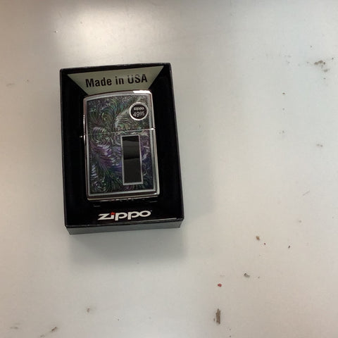 .2 Coloured filigree zippo lighter