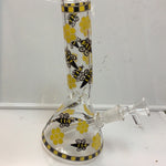 1075  8” Honey Ice Catcher no downstem