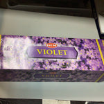 Violet incense sticks by HEM