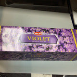Violet incense sticks by HEM