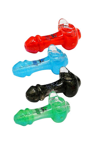 8067.5 | N8067 4inch Full Glitter Glycerin Hand Pipe