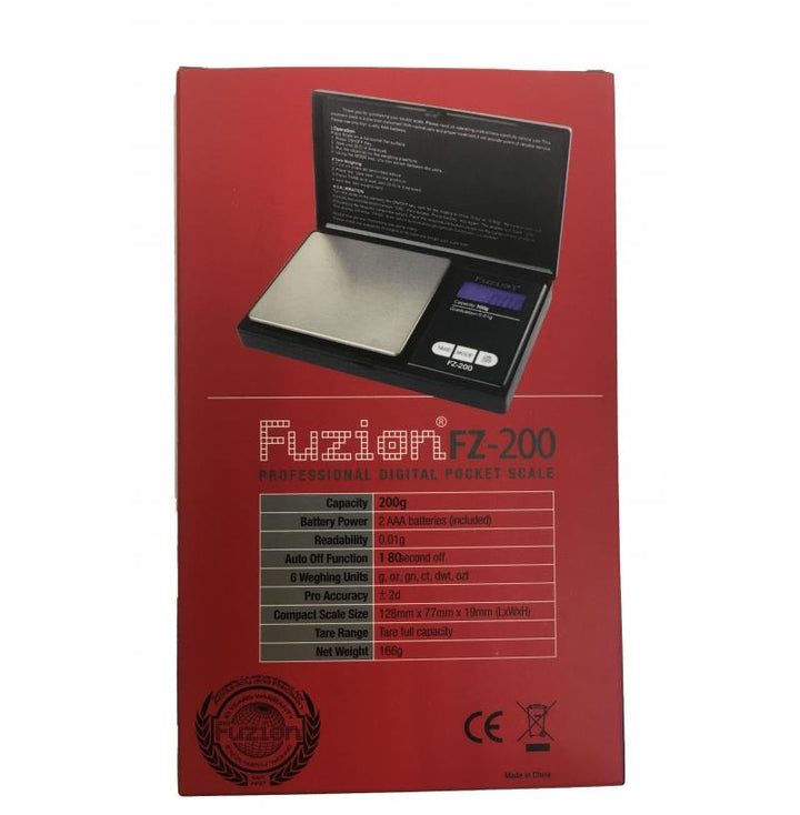 0 276 F UZION F Z200 D IGITAL P OCKET S CALE 2 00G X  0 .01G X 0027AM6WH