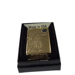 .2 Floral Pattern Zippo lighter