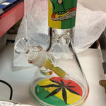 2116 GB116 Rasta-3 14 Inch Decal Beaker