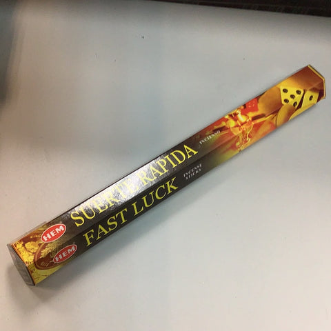 Suerte Rapida incense sticks by HEM