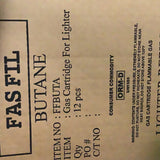 .2 Flash Butane 12/bundle