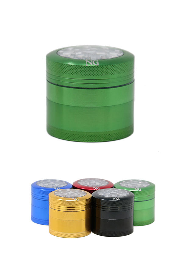8 058 |  G R8058 N ICE G LASS 4 -Piece S kylight A luminum G rinder