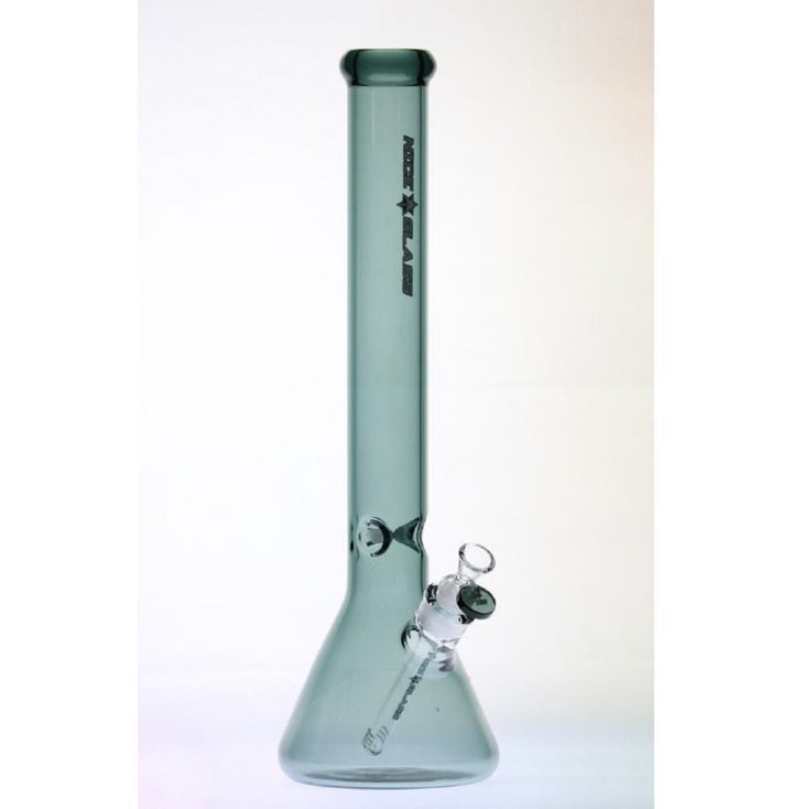 0 06 |  G X006F-BKC 1 8 i nch N ICE G LASS F lat M outh T rans-Black B eaker