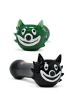 1285.5 | YX-128 5 inch NICE GLASS Cat Handpipe