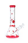 735.5 | L735 13 inch NICE GLASS Hand-Painted Bong