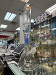 607H G670-7 18-inch 7mm NICE GLASS 6-Arm Perc & Splash Guard Beaker