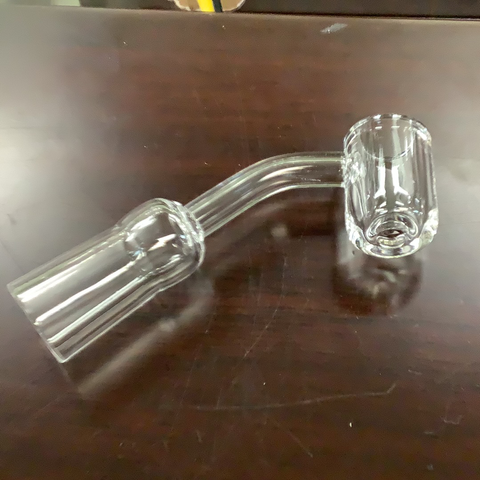 314.5  14mm 45 degree Female Quartz Banger no Carb Cap