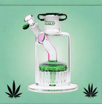 0019 | P001 9 inch PREEMO GLASS 16-Arm Tree Perc Base