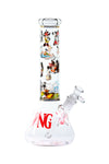1148.5 | YN1148 12 inch 7mm NICE GLASS Disney Decal Beaker