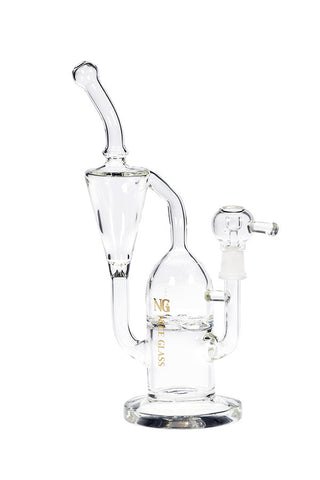 1064 | YN1064 10 inch NICE GLASS Cyclone Disc Recycler