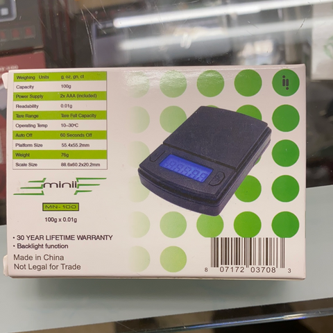 100.5 mini MN100 digital scale infynity