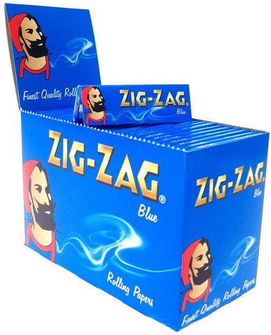 Zig-Zag Blue Slow Burning+