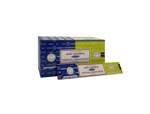 Satya Nag Champa Tropical Lemon Grass